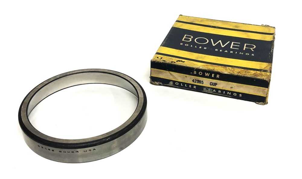 Bower Tapered Roller Bearing Cup 42585 NOS