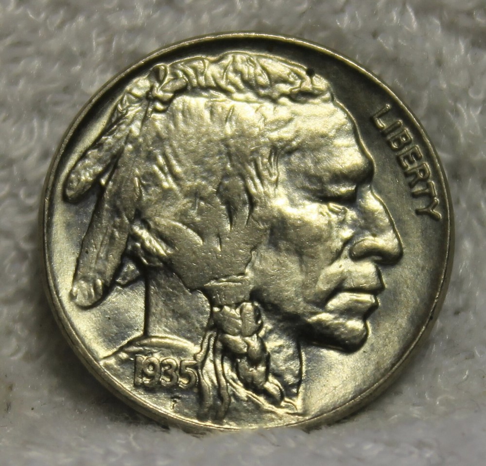 1935 uncirculated buffalo nickel