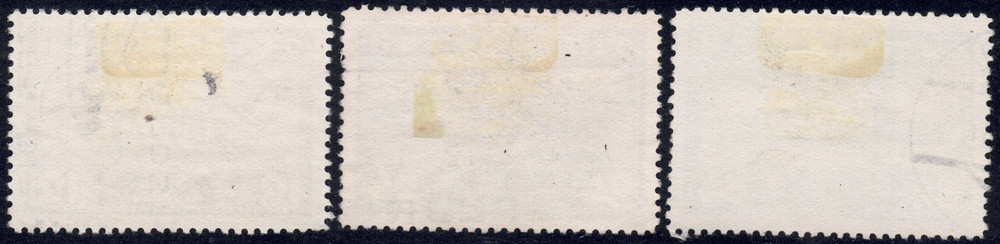 1937 Austria SC# 382-384 - Steamships - Used