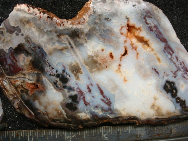 raspberry agate 2 slabs