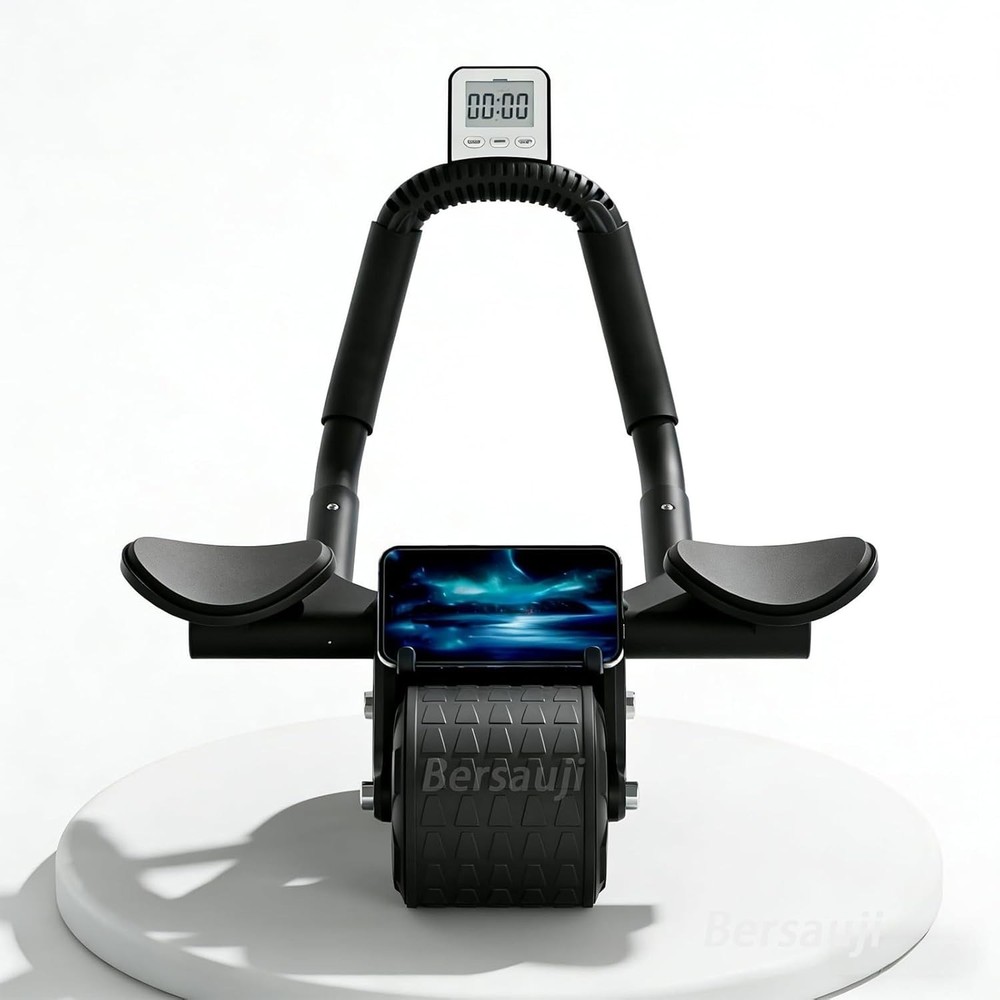 New 2026 Ab Roller with Elbow Support & Automatic Rebound - Build Core Strength