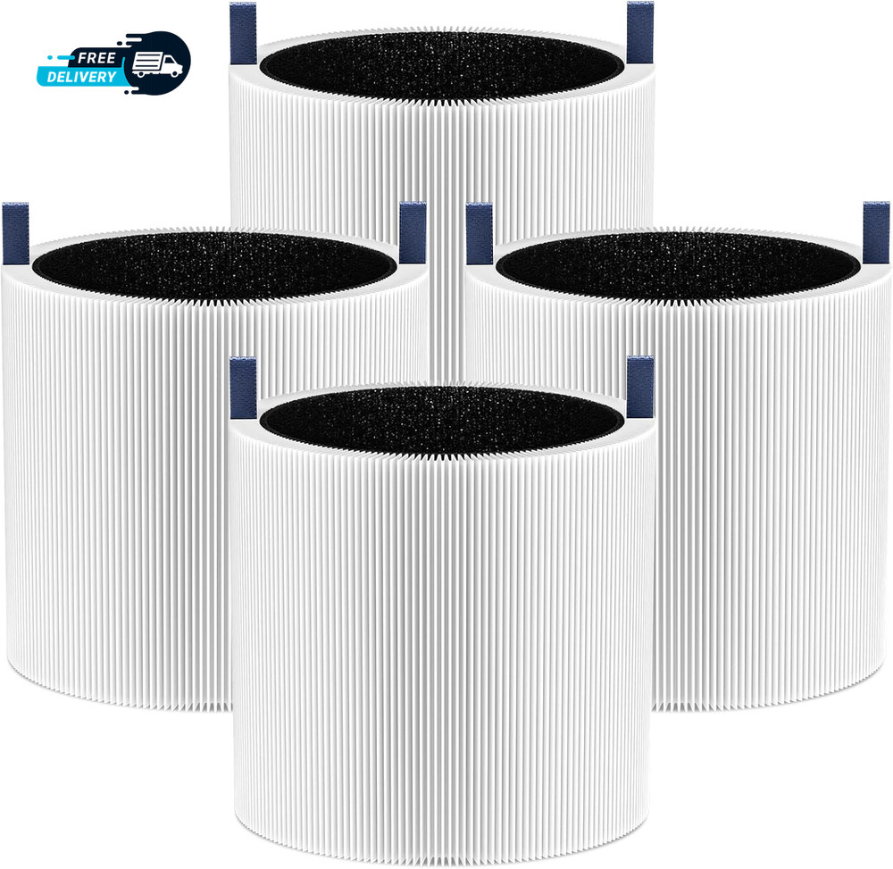 4 Pack Mini Max Replacement Filter Compatible with Blueair Blue Pure Mini Max
