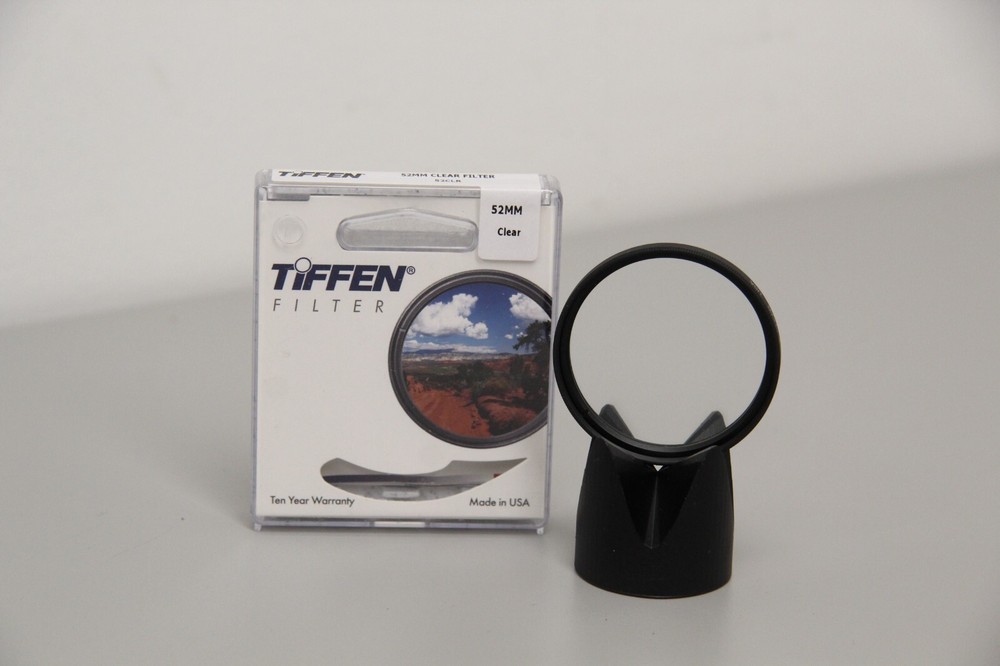 New TiFFEN 52mm Clear Filter
