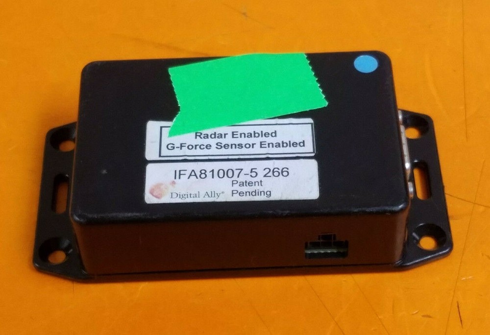 ⭐️⭐️⭐️⭐️⭐️ Digital Ally DVM-750 Cruiser Camera System G-Force Sensor Radar