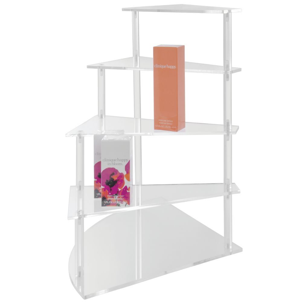Acrylic Spiral Stairway Display Steps