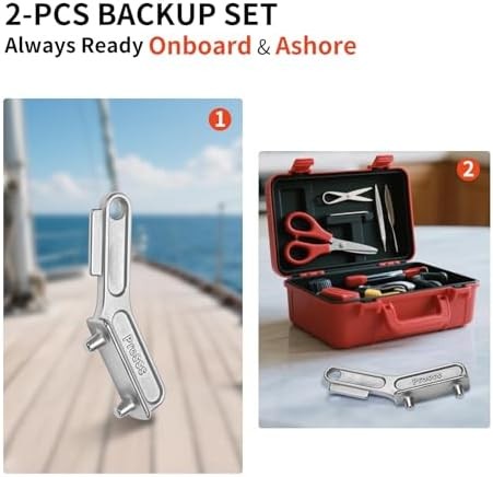 Marine Stainless Steel Deck Fill Key