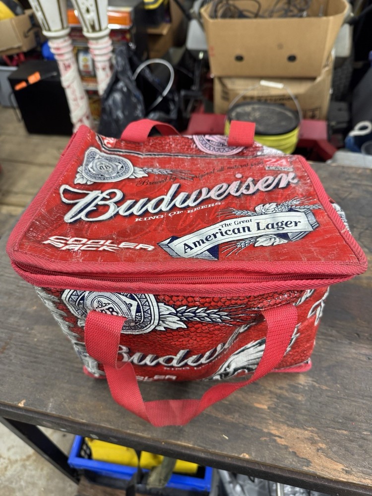 Vintage Budweiser Bag Cooler
