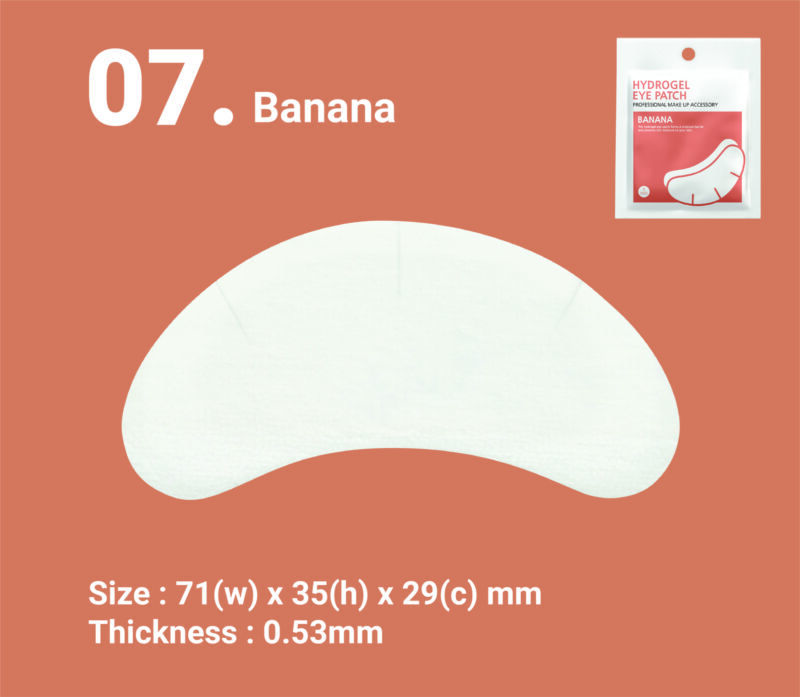Hydrogel Eye Patch for Eyelash Extensions