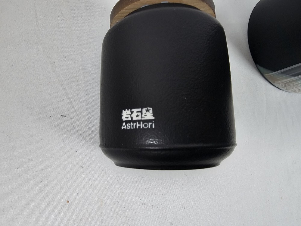 Black Tea Infuser Mug And Additional Container With Strainer Insert