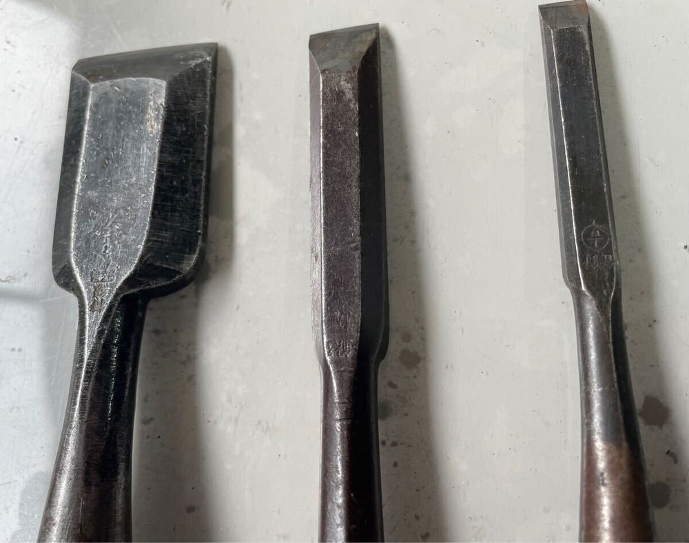 Chisel Set 3pc 30mm 15mm 10mm Hand Tools for Carpentry Professional