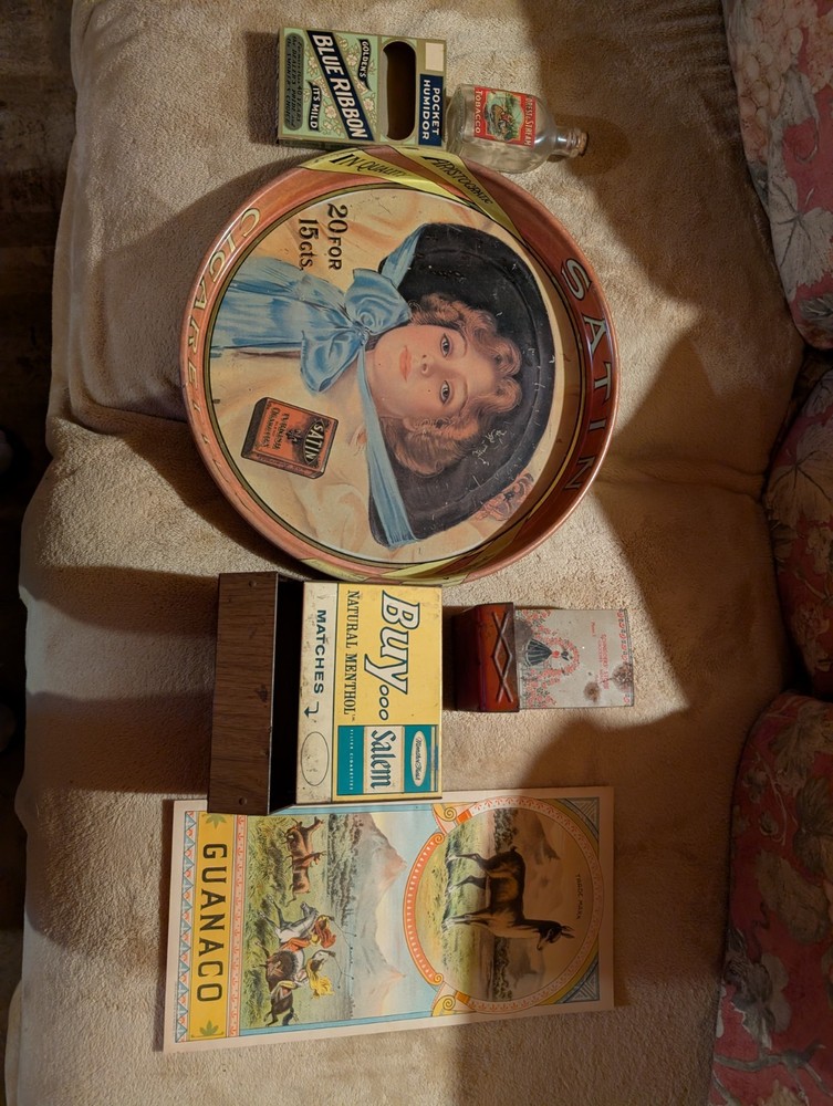 Vintage Tobacco Advertising Items