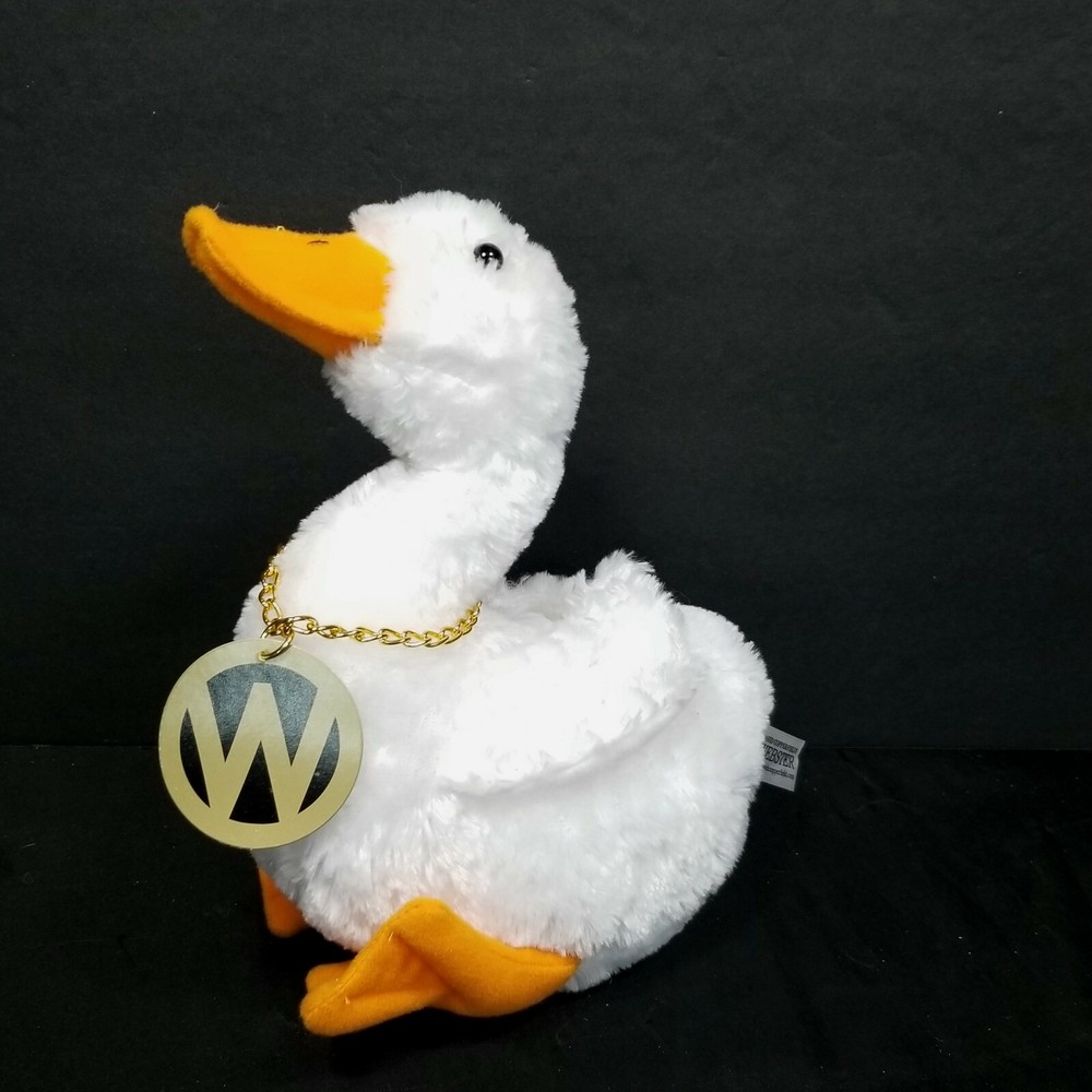David Copperfield Webster Goose Duck White Magic Plush Las Vegas W Chain Stuffed