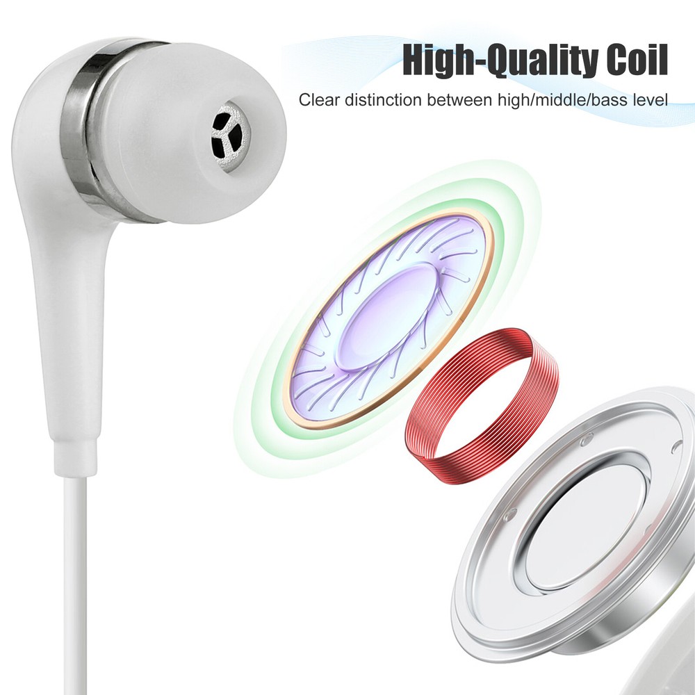 10X Single Button Universal Headphone Control Key Replacement Accessory Headset
