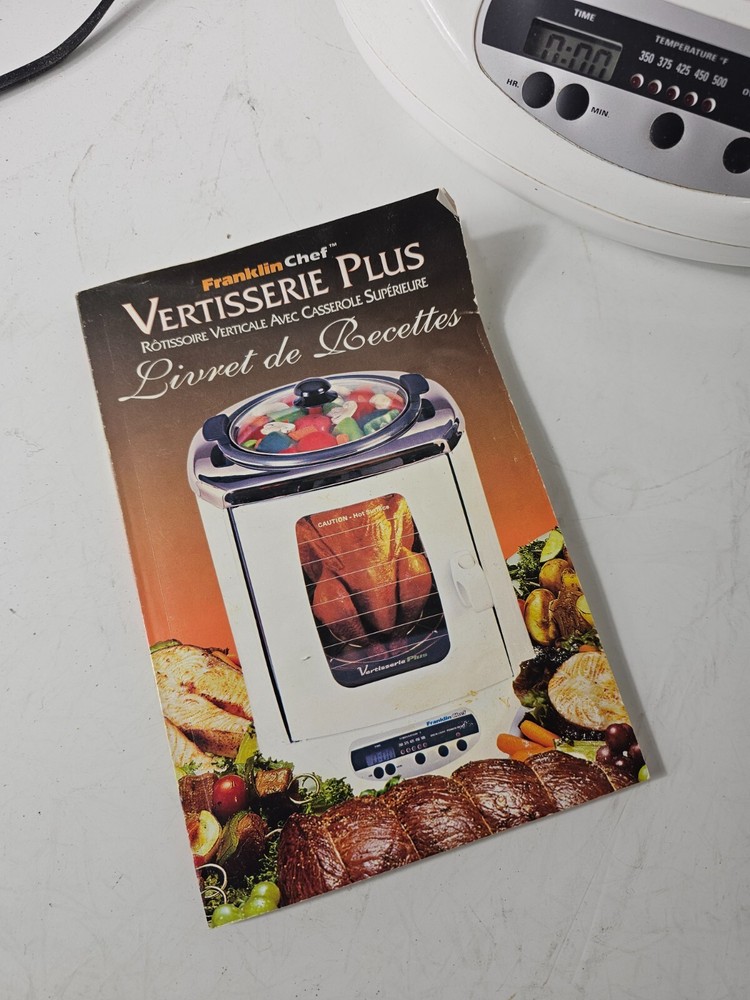 Franklin Chef Vertisserie Plus Rotating Vertical Roaster FR6000