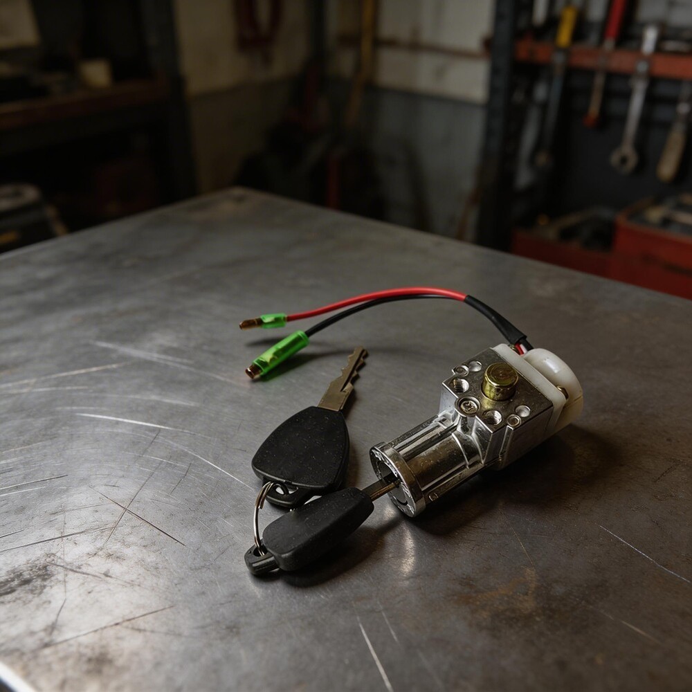 Ebike Battery Box Security Lock with Dual Locking and 2 Keys 10 10 5 cm