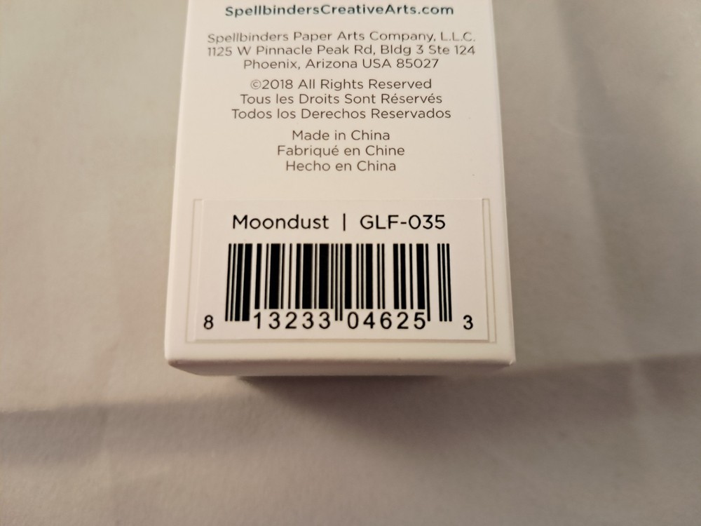 Spellbinders Hot Foil Roll Glimmer, Moondust