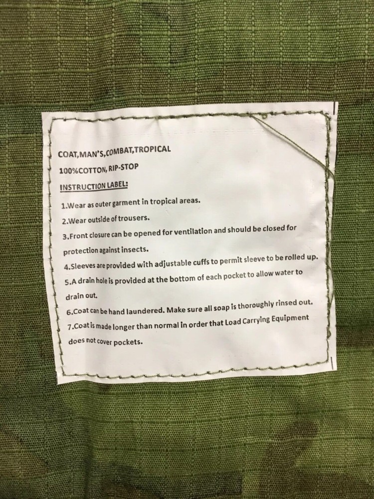 (Medium) Vietnam ERDL Camouflage Uniform Set (Reproduction)
