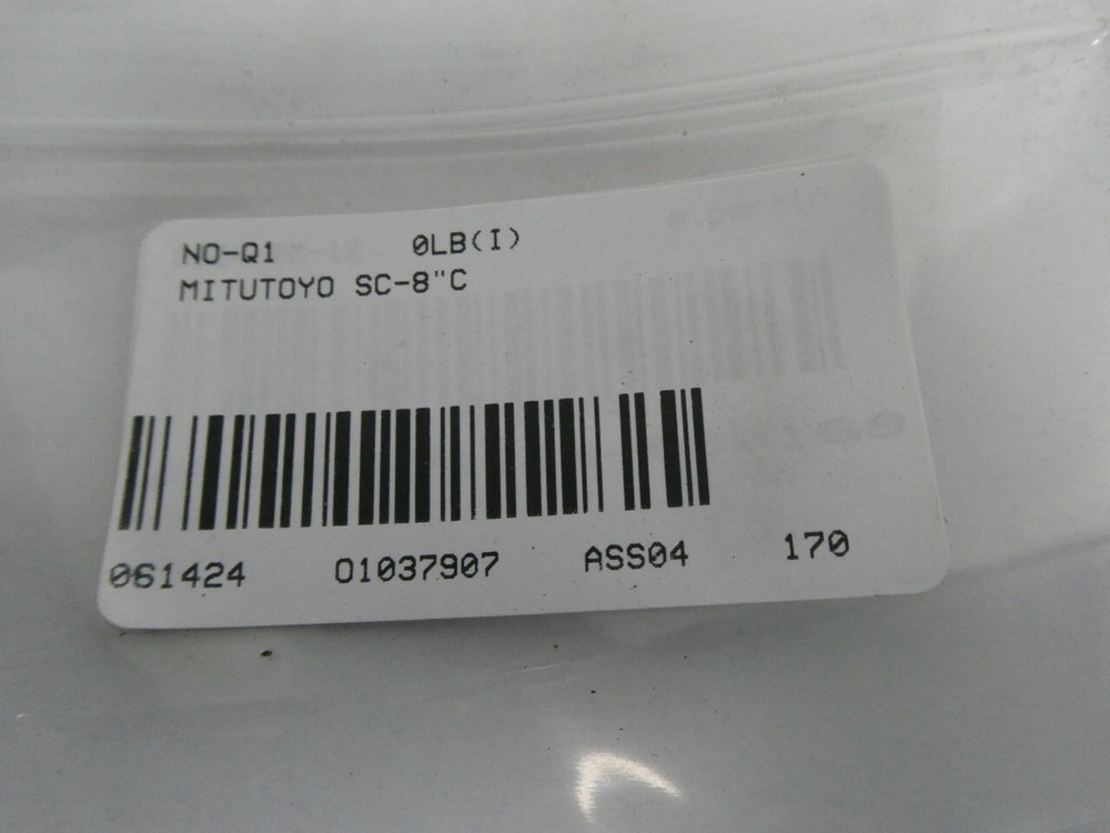 Mitutoyo SC-8"C Digital Caliper 0-8in