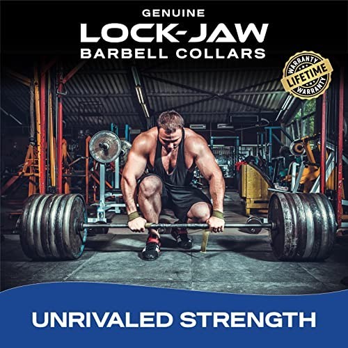 Quick Release Barbell Collars - Locking Clamp for Weightlifting & Gym Use
