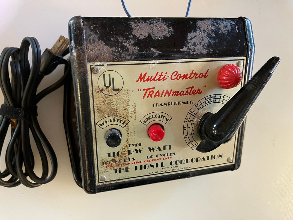 Lionel Multi-Control Trainmaster 110 RW Watt Transformer