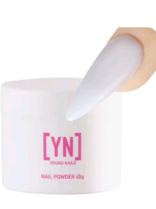 Young Nails Acrylic Nail Powder  Speed White