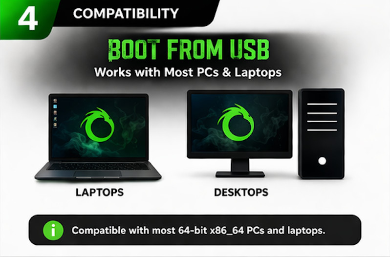 Omarchy Linux Bootable USB Flash Drive 64 Bit Latest Live Installer Ready To Use