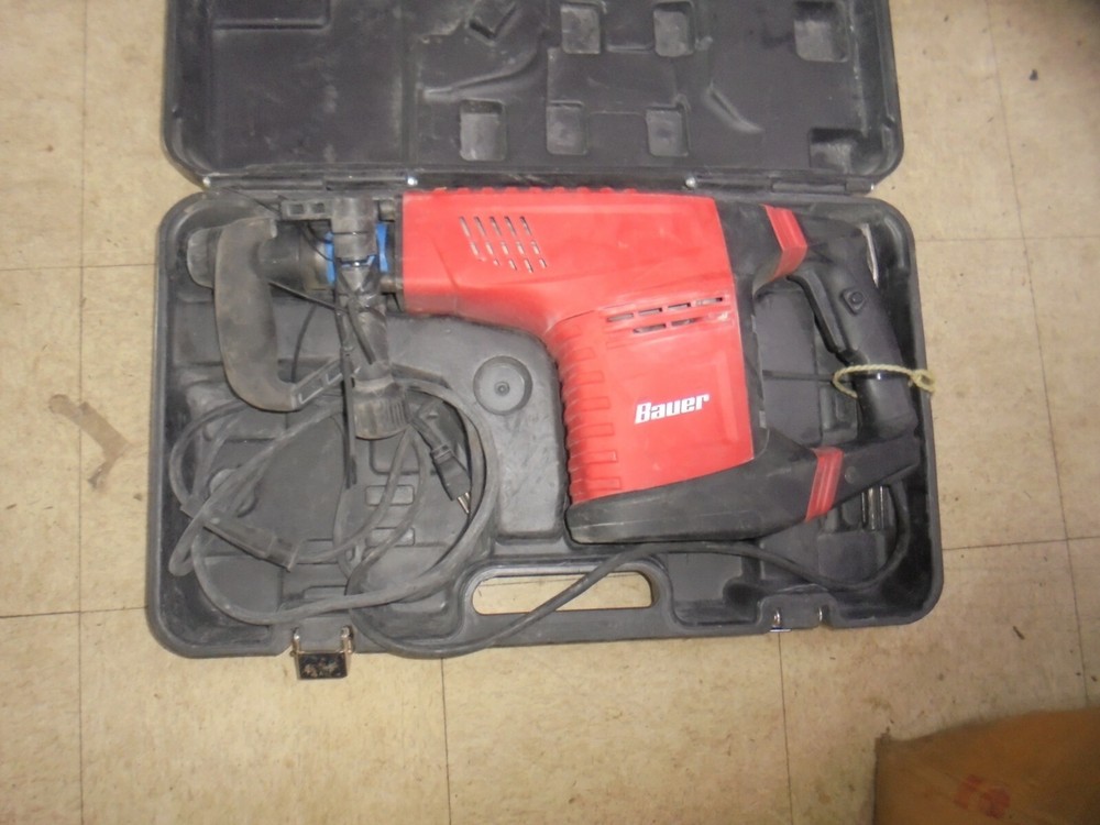 BAUER DEMOLITION HAMMER KIT (MODEL: 1631E-B)