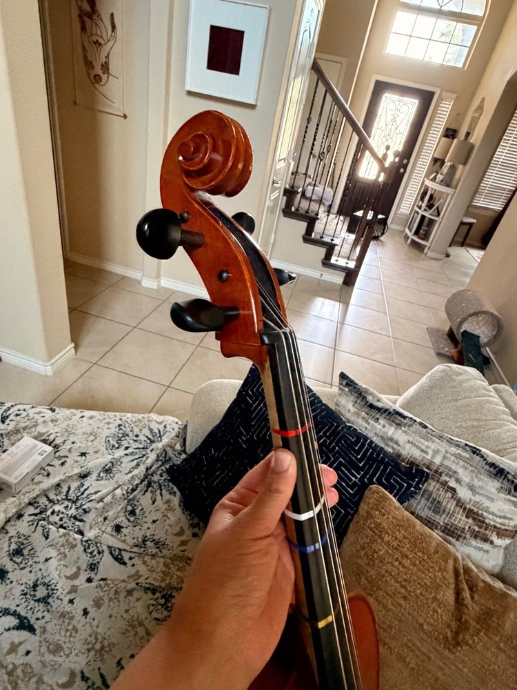 STROBEL MC-85 Student Series 1/2 Size Cello w/ Bow & Soft Case - String Musical