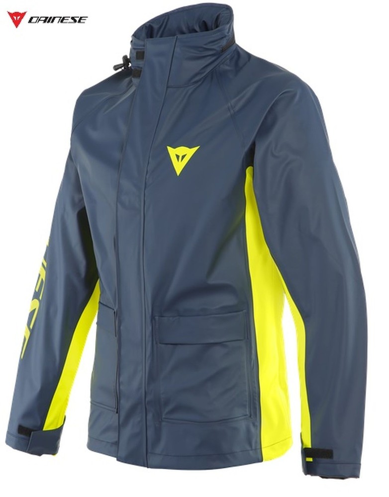 Dainese Storm 2 Unisex Jacket Black Iris Fluo Yellow