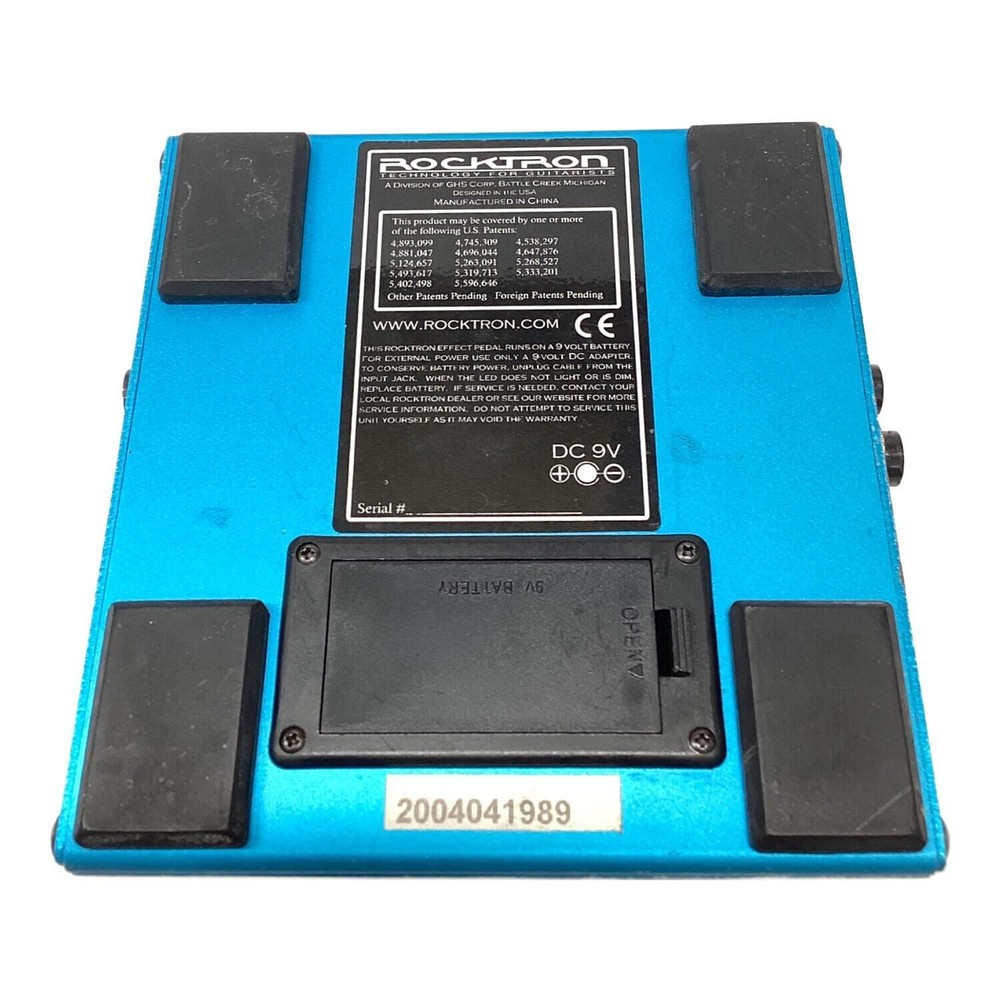 Rocktron Deep Blue Stereo Chorus Guitar Effect Pedal