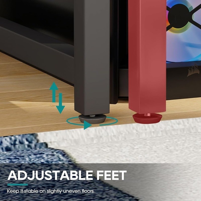 Sturdy Computer Desk Modern Easy Assembly Multipurpose Workstation Home Office