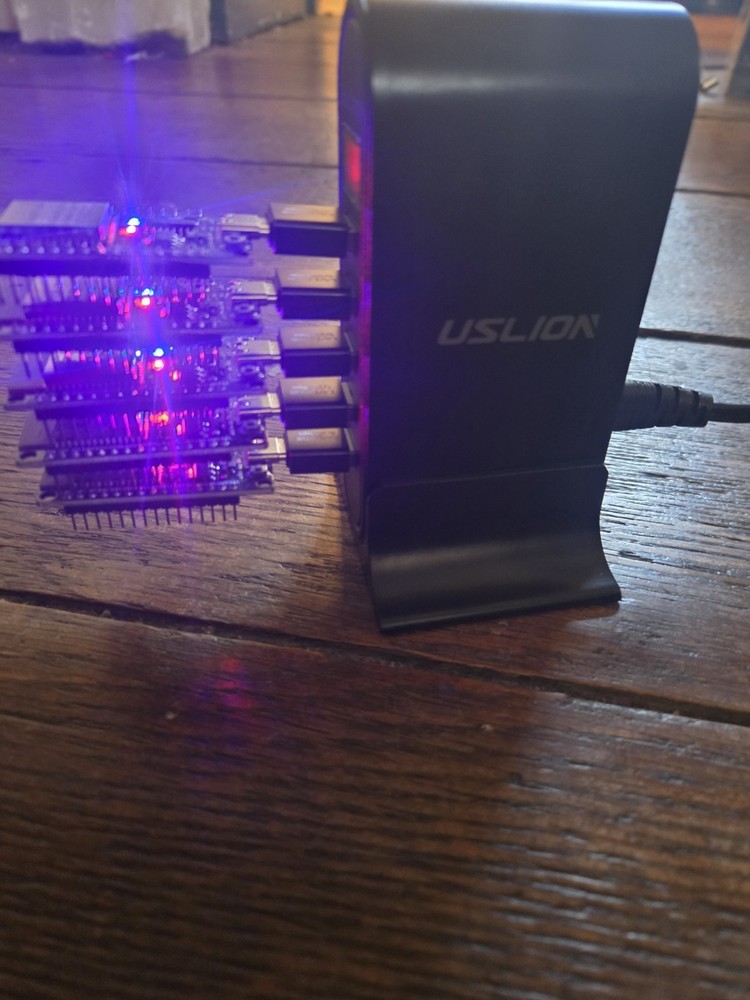 ☆(5x) Dogecoin NerdMiner v2, + (5x)USB-C + PowerSupply Display☆ Nerd Miner!