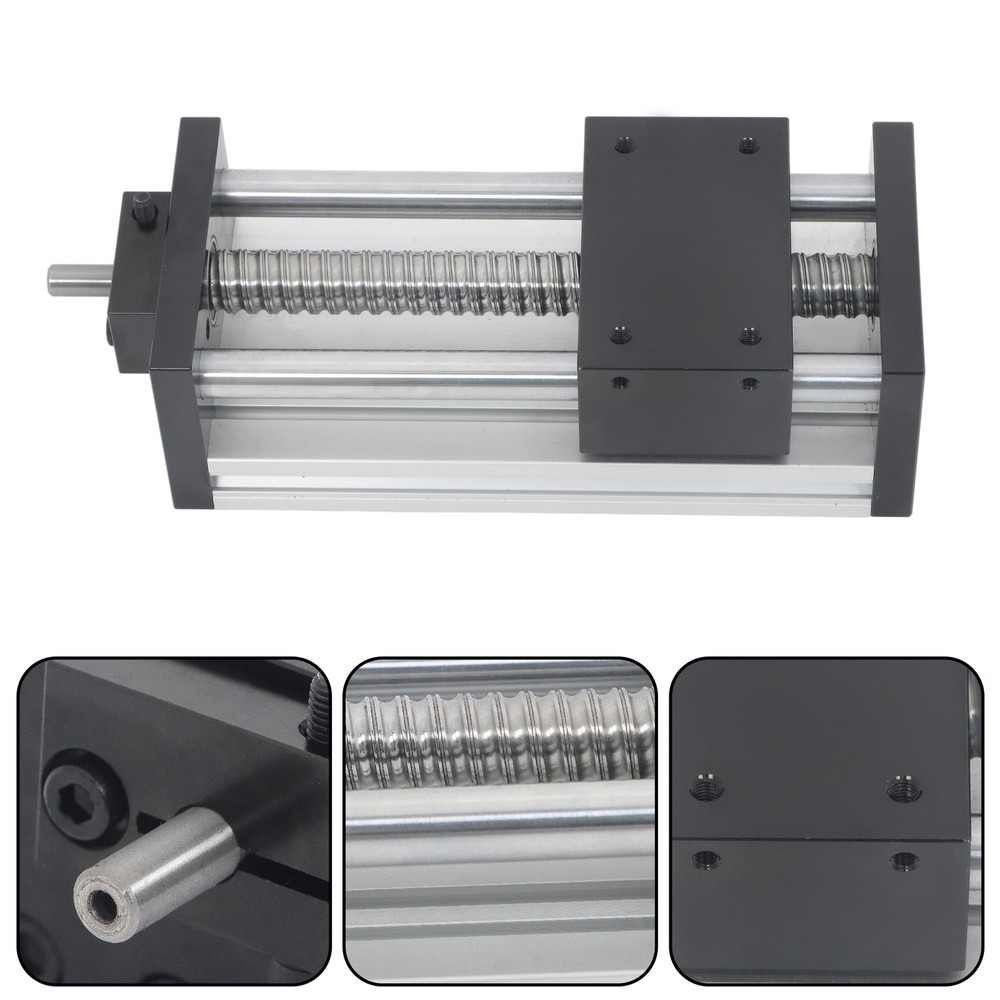 100mm Sliding Table Linear double-track Ballscrew SFU1605 Motion Stage