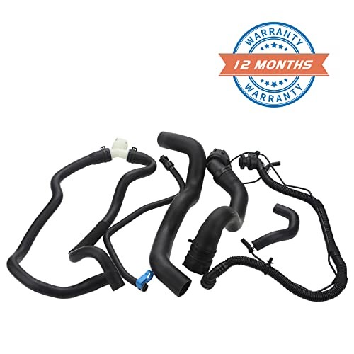 6 Pcs Engine Radiator Coolant & Heater Hose Set With PCV Pipe & Inlet