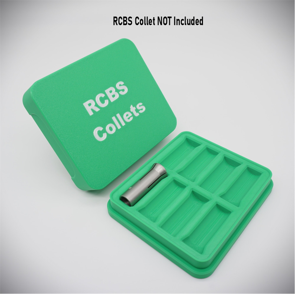 RCBS Bullet Puller Collet Storage Case Reloading Tool Organizer By RMD3D