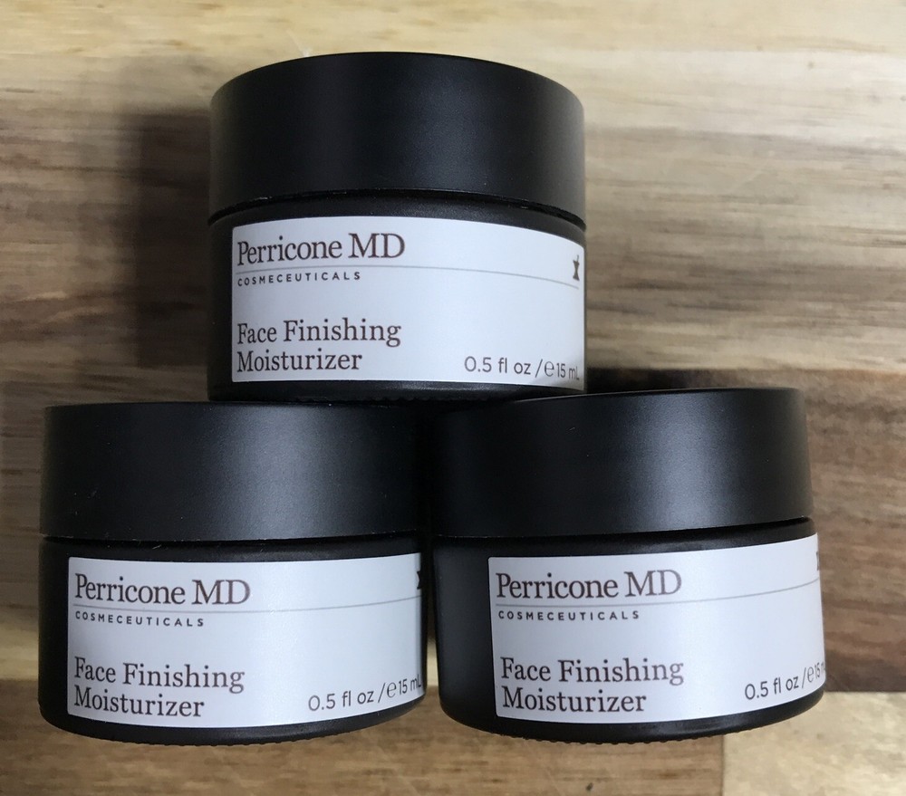 Perricone MD Face Finishing Moisturizer 0.5 fl oz 15ml 3 Pack