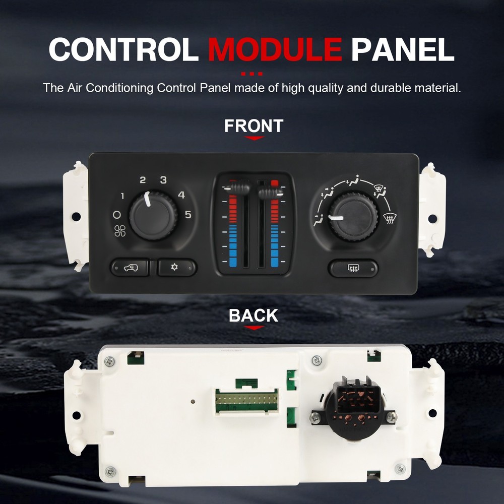 599-210XD For Chevy GMC Cadillac AC Control Panel Climate Control Module NEW