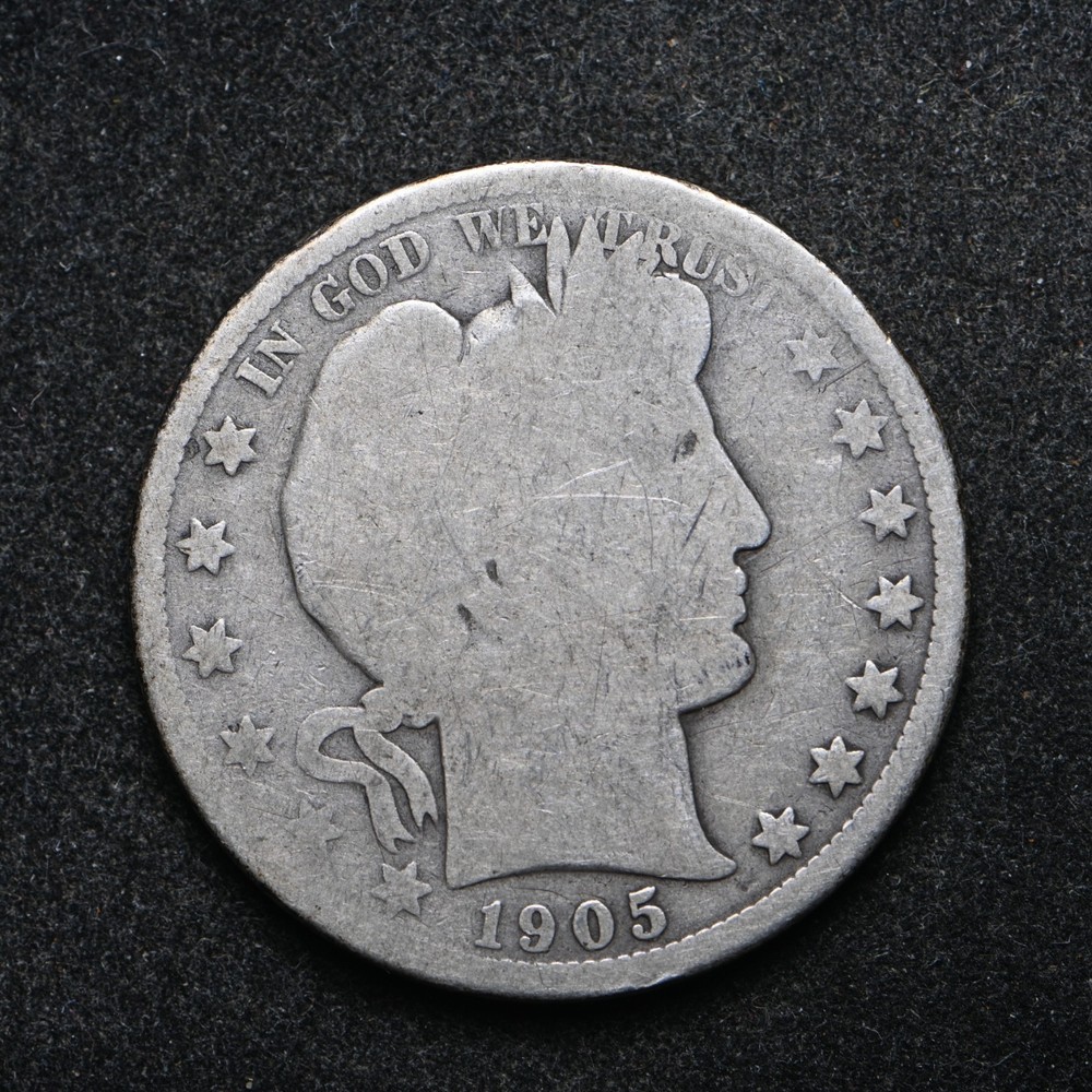1905-O Barber Silver Half Dollar (cn16564)