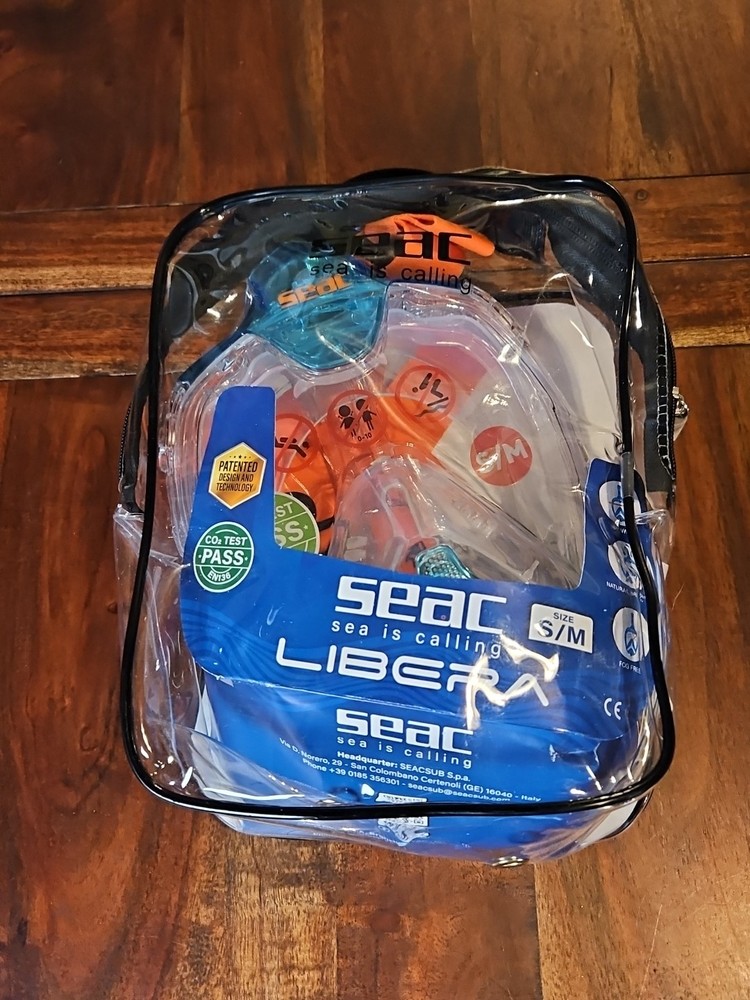 Seac Libera Full Face Snorkelling Mask S/M