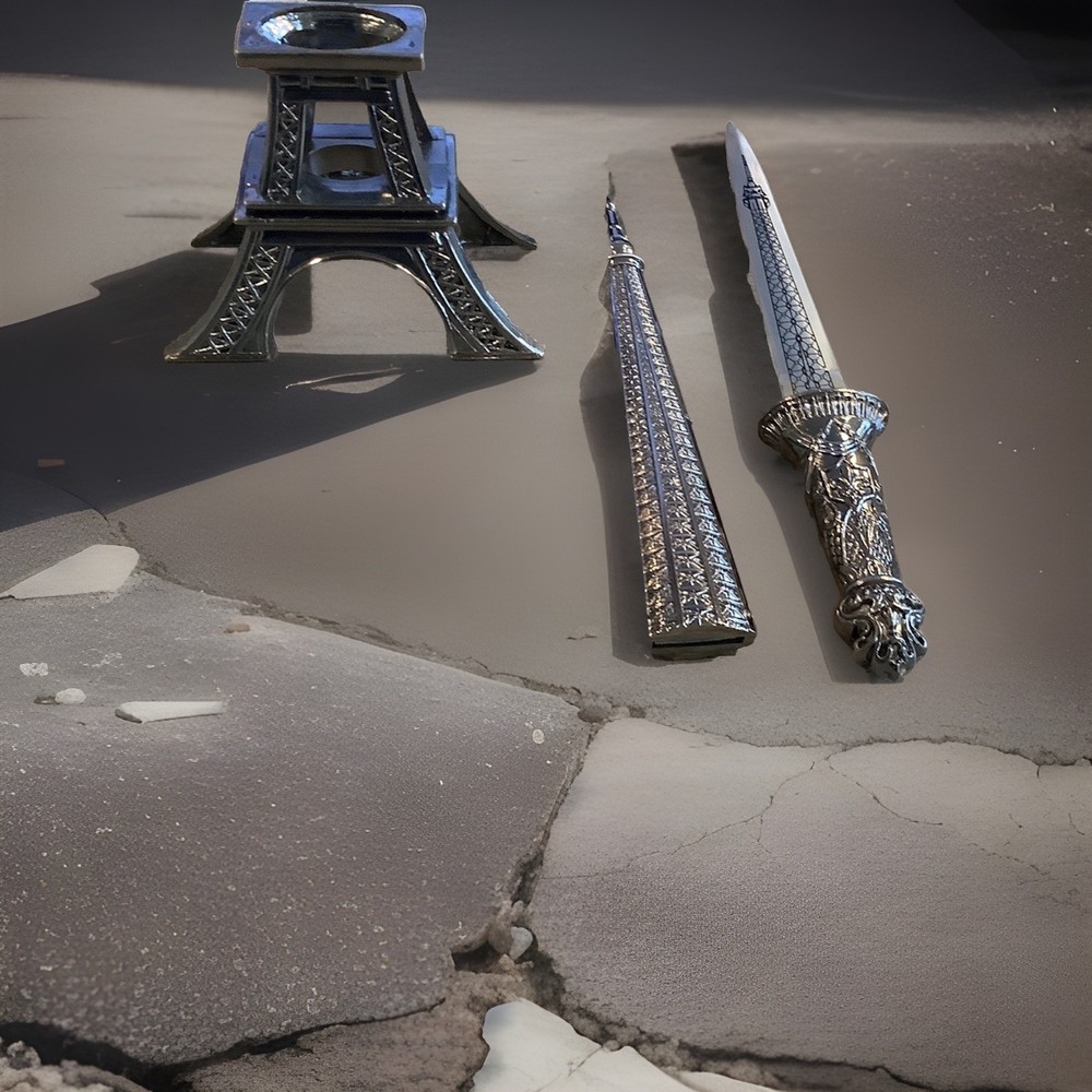 Eiffel Tower ￼Letter opener