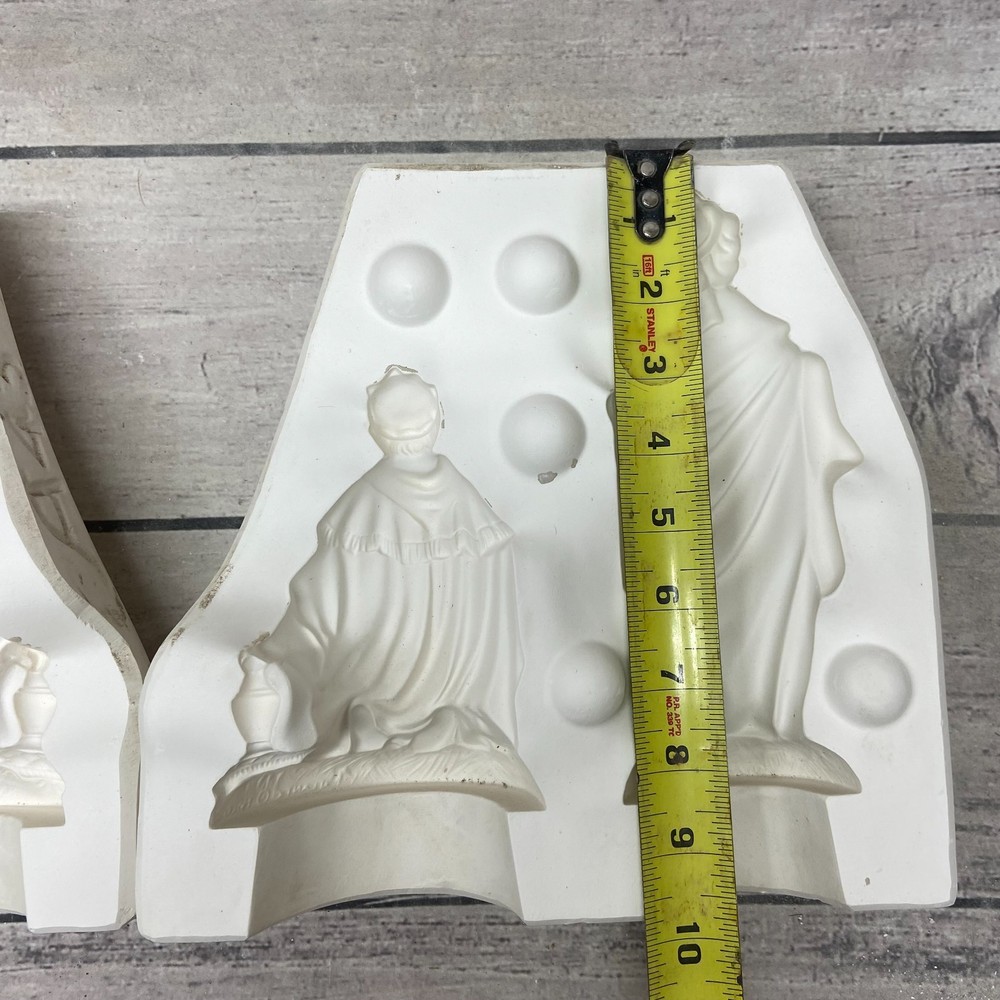 Atlantic Mold Ceramic Casting Mold Atlantic Nativity Figurine #A-43