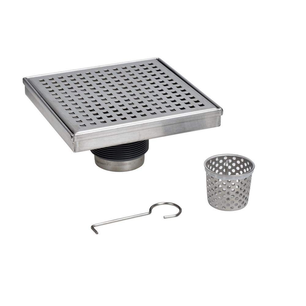 Designline 6 In. X 6 In. Square Drain Square Grate