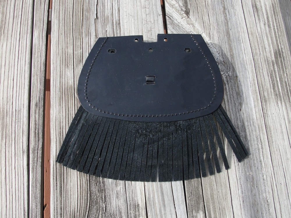 Heritage Springer Mudflap FLSTS black