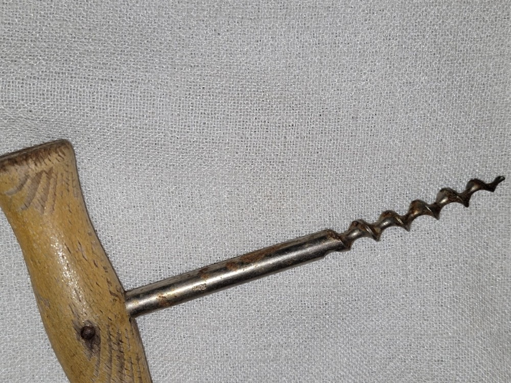 Vintage Wood Handled Cork Screw