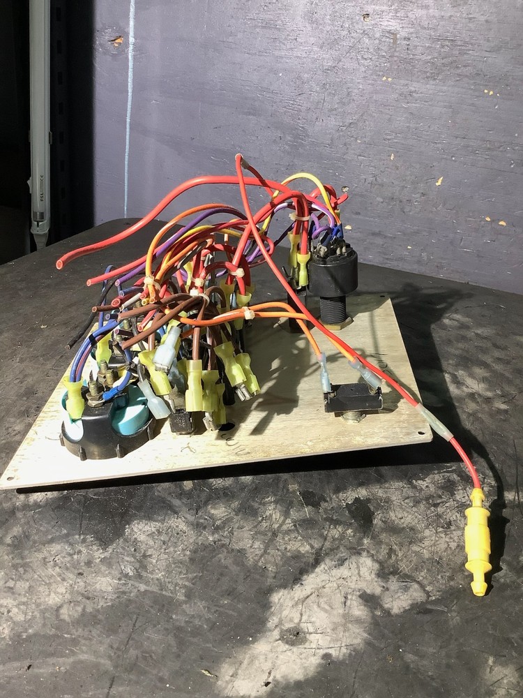 Marine Switch + Gauge Dash Panel w/ Key