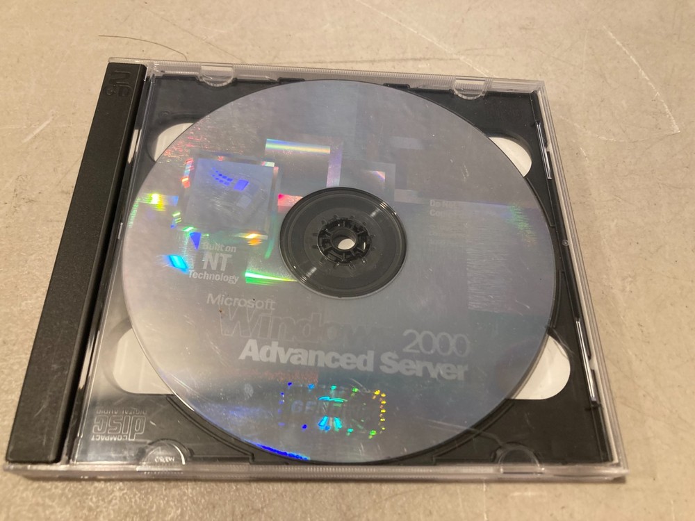 Microsoft Windows 2000 Advanced Server Install CD Set & Floppy w/ Product Key
