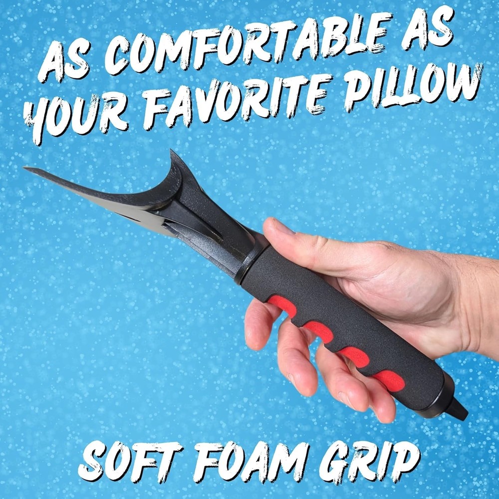 Ultimate Ice Scraper for Windshields - Durable and Lightweight 9x2 Design