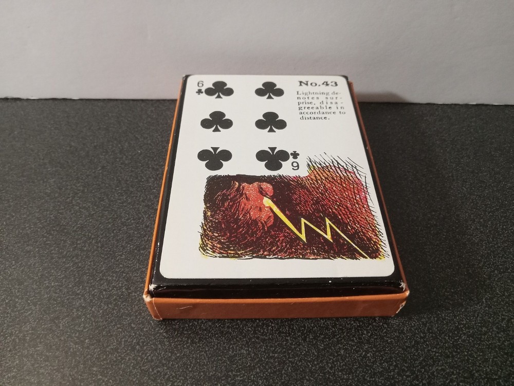 Gypsy Witch Fortune Telling Playing Cards