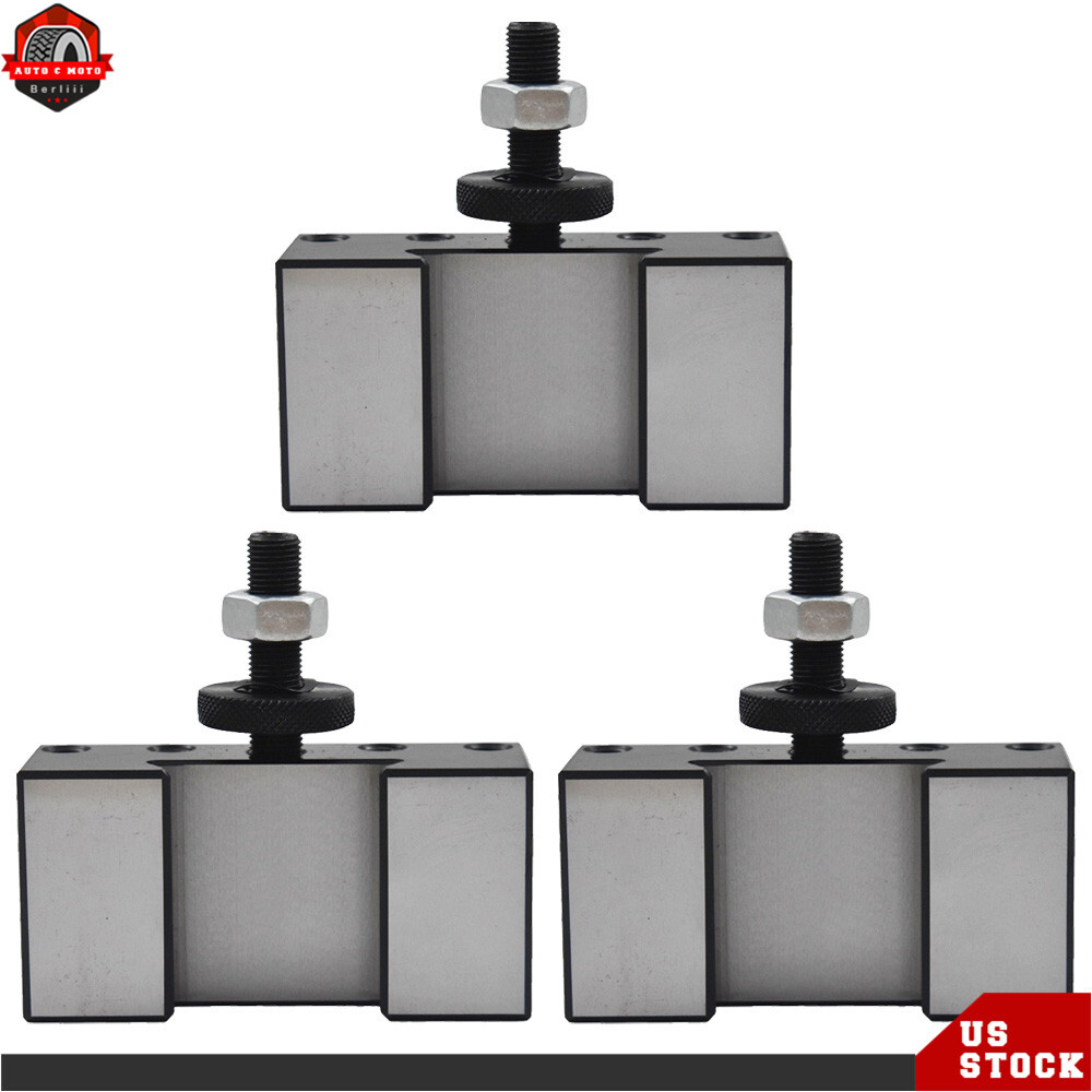 4Pack BXA 250-201T Oversize 3/4" Turning Quick Change Tool Post Holder Lathe