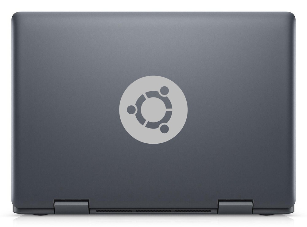 Ubuntu Linux Desktop Laptop Decal in Multiple Colors and Sizes